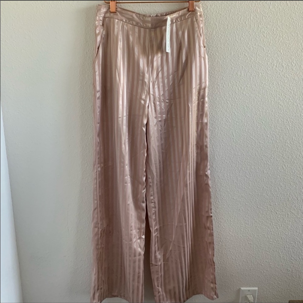 NWT Bamboo Sky Nova Sky Starla Sateen Pants | M
